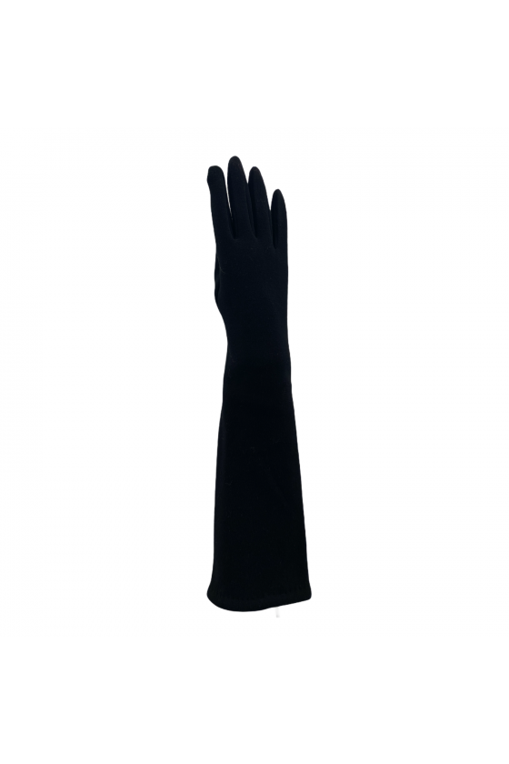 Sous-gants noirs en soie naturelle Taille 6 - Herman