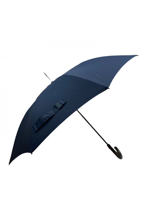 Parapluie canne automatique uni