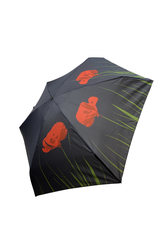 Mini parapluie plat à motifs