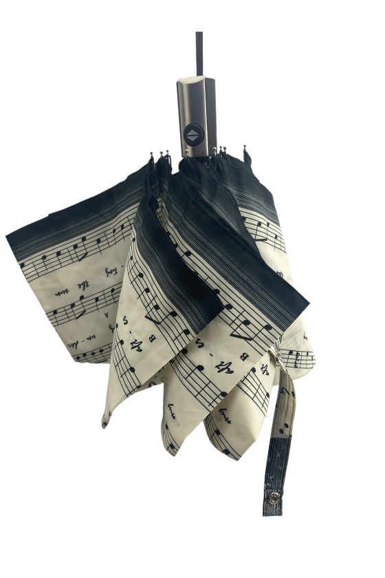 Parapluie "Partition musicale" duomatic
