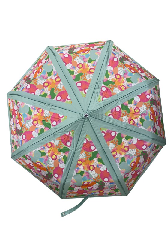 Parapluie duomatic fantaisie motif "Effusion"