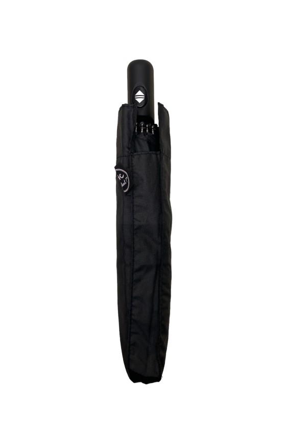 Parapluie pliable noir PLAT...