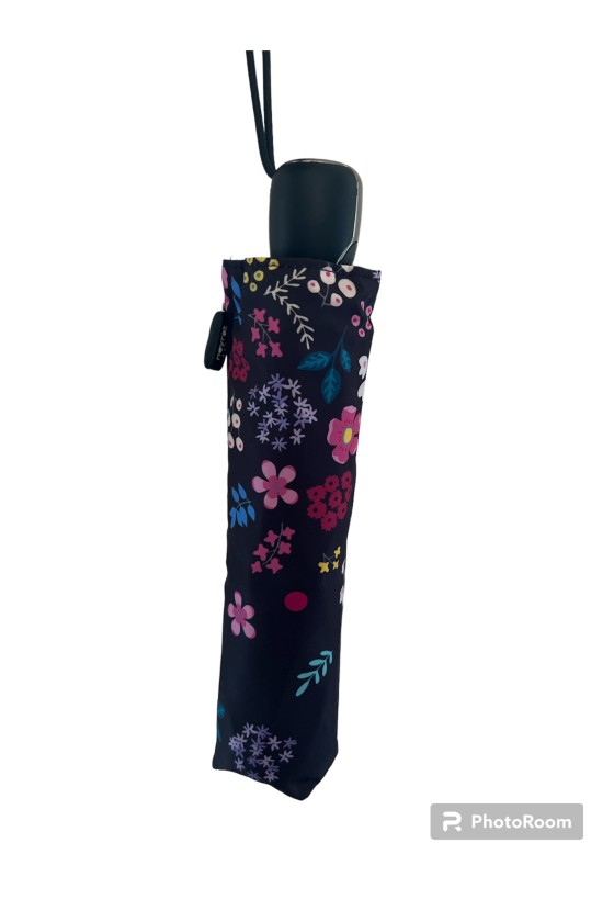 Parapluie duomatic avec motif "petites fleurs"