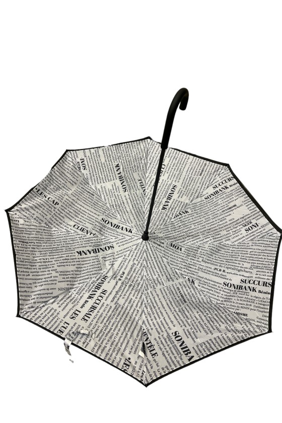 Parapluie canne inversé "vice & versa" JOURNAL